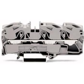 ARDEBO.de - 3-Leiter-Durchgangsklemme für Anwendungen Ex e II geeignet 16 mm² grau