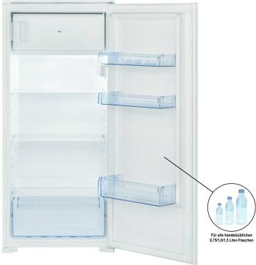 Bomann KSE 7812 Einbau-Kühlschrank, Nutzinhalt 181 Liter, SMART Funktion, weiß (778120)