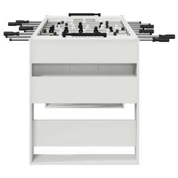 Fußballtisch 2 pcs Weiß 146,5 x 74 x 85 cm Holzwerkstoff