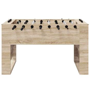 Fußballtisch 2 pcs Sonoma-Eiche 146,5 x 74 x 85 cm