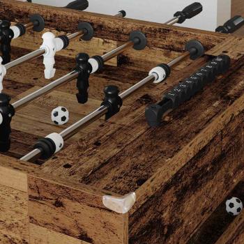 Fußballtisch 2 pcs Altholz 146,5 x 74 x 85 cm Holzwerkstoff