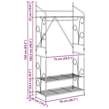 Offener Kleiderschrank Uni