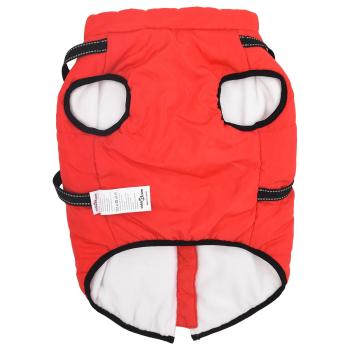 Hundemantel Rot L48 Fleece und Polyester