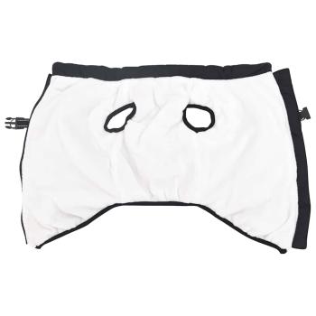 Hundemantel mit Geschirr Marineblau 6XL Fleece und Polyester