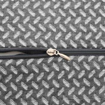 Kopfkissen mit Kissen Grau 26 x 21 x 15 cm Polyester