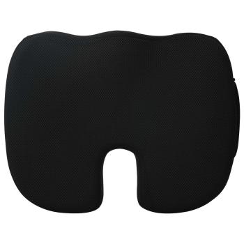 Kopfkissen mit Kissen Schwarz 46 x 38 x 8 cm Netzgewebe