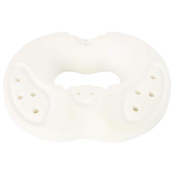 Kopfkissen mit Kissen Dunkelgrau 42 x 37 x 8 cm Baumwolle