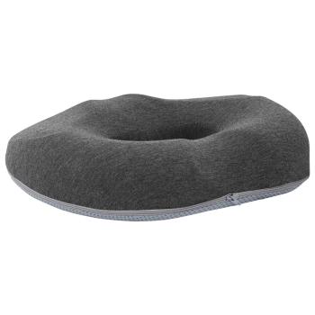 Kopfkissen mit Kissen Dunkelgrau 42 x 37 x 8 cm Baumwolle