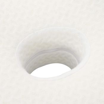 Kopfkissen mit Kissen Weiß 60 x 37 x 13 cm Polyester