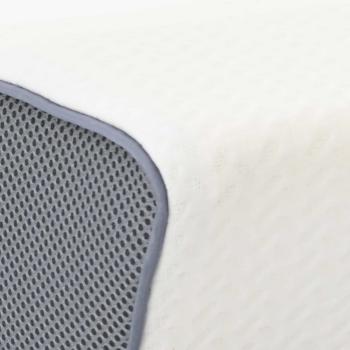 Kopfkissen mit Kissen Weiß 60 x 34 x 11 cm Polyester