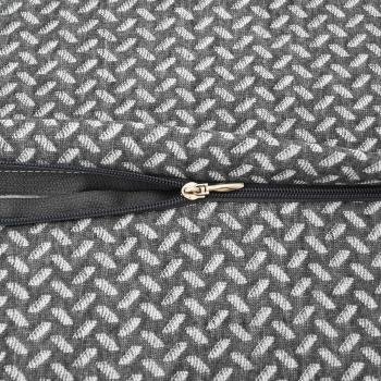 Kopfkissen mit Kissen Grau 60 x 34 x 11 cm Polyester