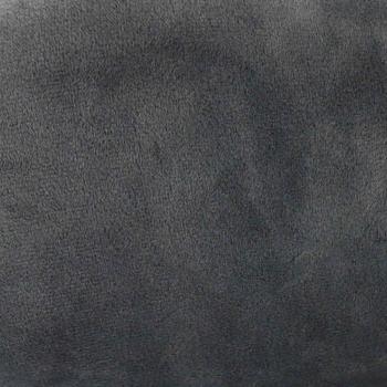 Kopfkissen mit Kissen Verstellbar Grau 28 x 25 x 14 cm Samt