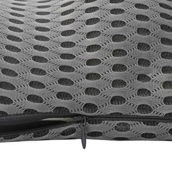 Kopfkissen mit Kissen Grau 47 x 24 x 13 cm 4D Mesh