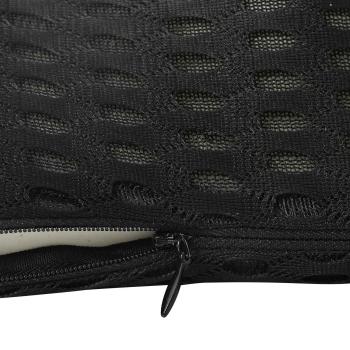 Kopfkissen mit Kissen Schwarz 47 x 24 x 13 cm 4D Mesh