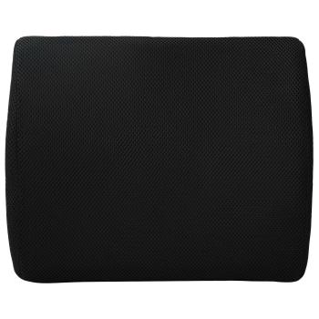Kopfkissen mit Kissen Schwarz 34 x 31,5 x 12 cm Netzgewebe