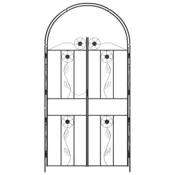 Gartenbogen Uni Schwarz