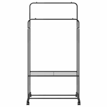 Kleiderständer Uni Schwarz