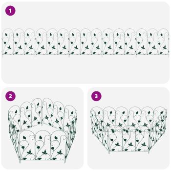 Gartenzaun Spalier Grün