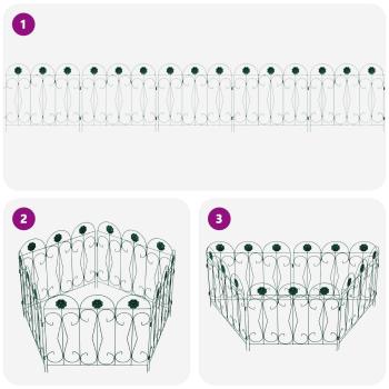 Gartenzaun Spalier Grün