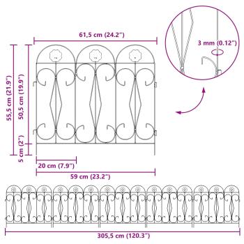 Gartenzaun Spalier Grün