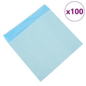 Vliesstoff Haustier Trainingspad 100 stk. Blau und Weiß