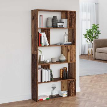 ARDEBO.de - Bücherregal Altholz 80 x 24 x 159 cm Holzwerkstoff