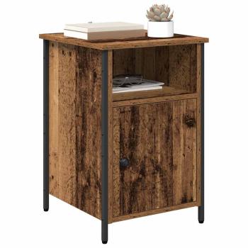 Nachttisch 2 pcs Altholz 40 x 42 x 60 cm Holzwerkstoff