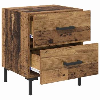 Nachttisch Altholz 40 x 35 x 47,5 cm Holzwerkstoff