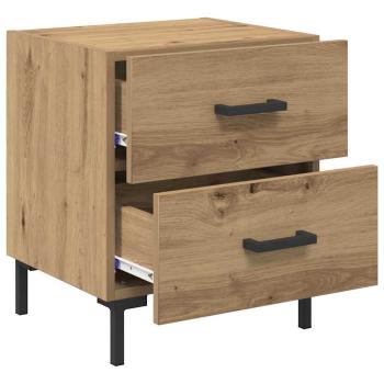 Nachttisch 2 pcs Artisan-Eiche 40 x 35 x 47,5 cm Holzwerkstoff