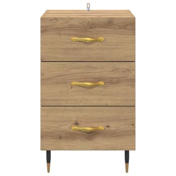 Nachttisch Artisan-Eiche 40 x 40 x 66 cm Holzwerkstoff