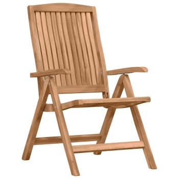 Garten Essgruppe 4 pcs Braun Massivholz Teak