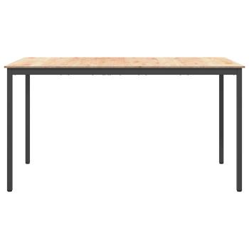 Bartisch Natur 200 x 100 x 105 cm Massives Kiefernholz