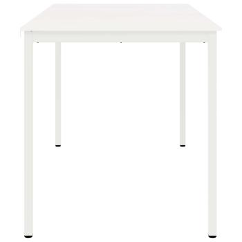 Bartisch Weiß 110 x 55 x 105 cm Massives Kiefernholz