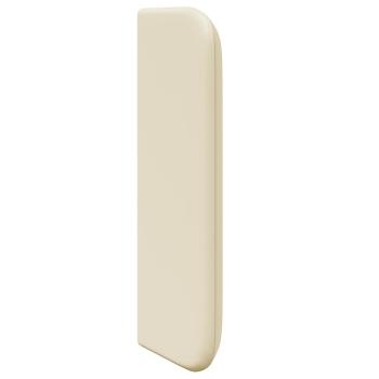 Kopfteil Ohr Creme 40,5 x 40,5 x 4 cm PVC
