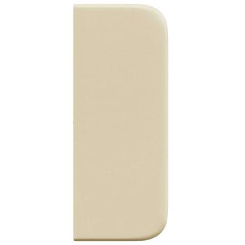 Kopfteil Ohr Creme 40,5 x 40,5 x 4 cm PVC