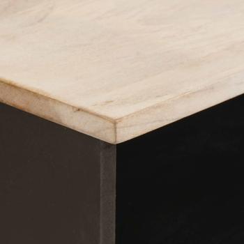 TV-Schränk Weiße gewaschene Oberfläche 100 x 33,5 x 46 cm