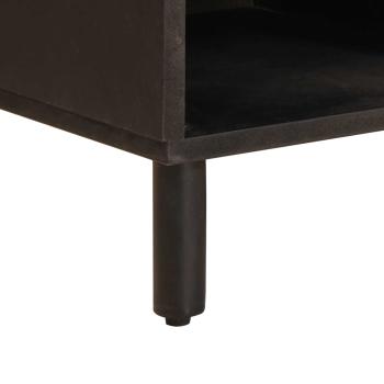 TV-Schränk Weiße gewaschene Oberfläche 100 x 33,5 x 46 cm