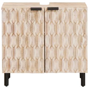 Waschbeckenschrank Uni Weiß