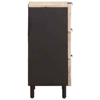 Sideboard Weiße gewaschene Oberfläche 40 x 33 x 75 cm