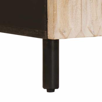 ARDEBO.de - Sideboard Uni Weiße gewaschene Oberfläche