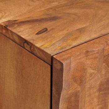 Nachttisch Braun 40 x 33,5 x 46 cm Massivholz Mango