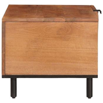 Couchtisch Braun 80 x 50 x 40 cm Massivholz Mango