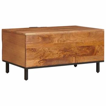 Couchtisch Braun 80 x 50 x 40 cm Massivholz Mango