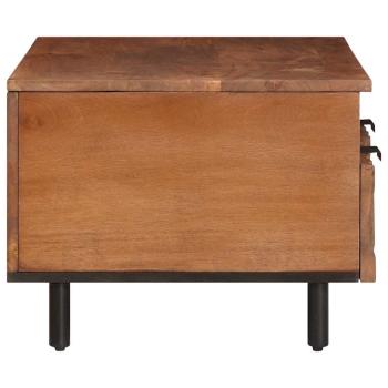 Couchtisch Braun 80 x 54 x 40 cm Massivholz Mango