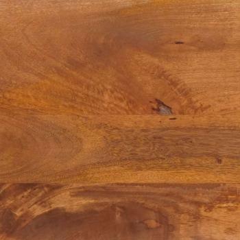TV-Schränk mit Regal Akazienbraune Oberfläche 80 x 33,5 x 46 cm