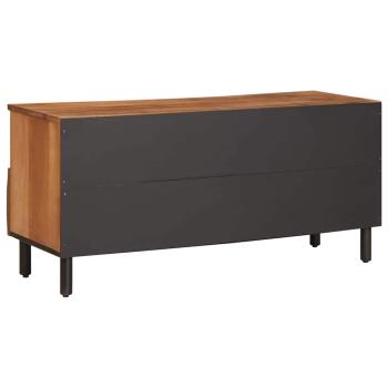 ARDEBO.de - TV-Schränk Akazienbraune Oberfläche 100 x 33,5 x 46 cm