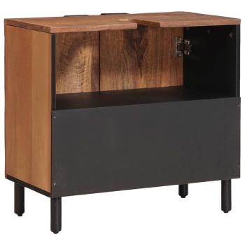 Waschbeckenschrank Uni Braun