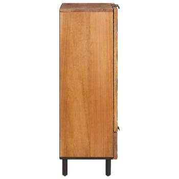 ARDEBO.de - Highboard Uni Akazienbraune Oberfläche