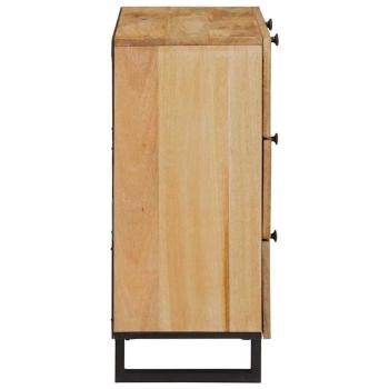 Sideboard Braun 60 x 33,5 x 75 cm Massivholz Mango