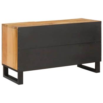 TV-Schränk Braun 80 x 33 x 46 cm Massivholz Mango